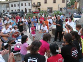 Evangelizzazione per strada a Monte Romano
